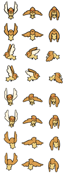 Bird Sprites Bird Sprites