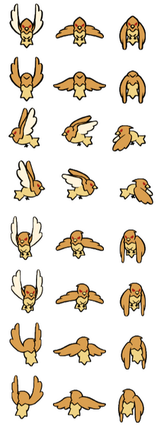 Bird Sprites
